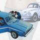 Image for article titled A Pantload Of Jeans-Themed Cars On The Anniversary Of Levi's Patent